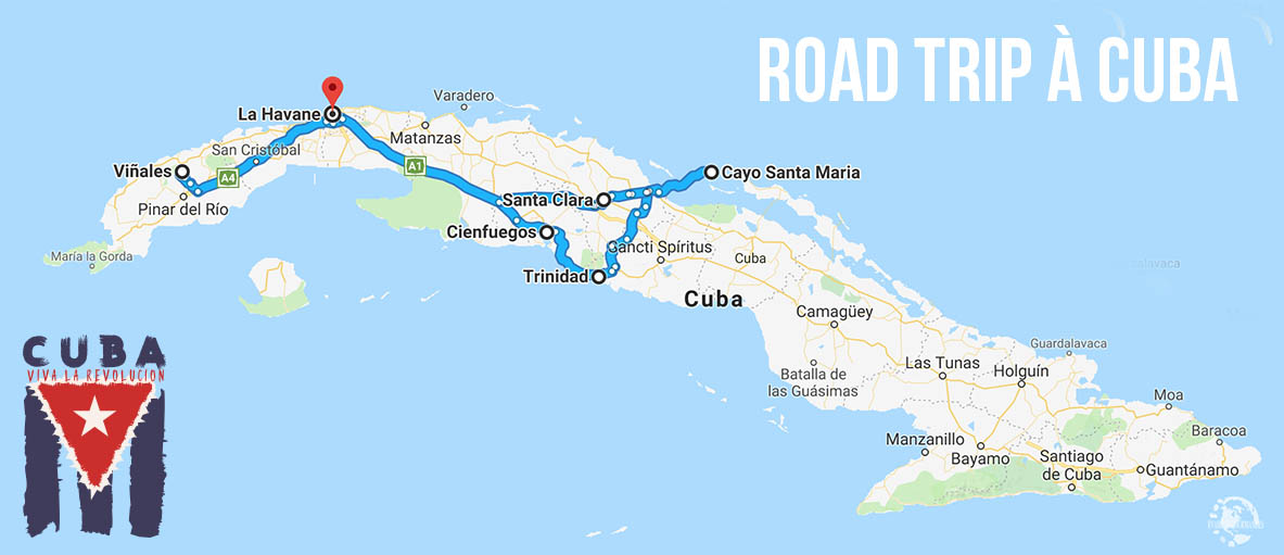 Road trip à Cuba