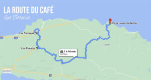 La Route du Café - Las Terrenas - itinéraire