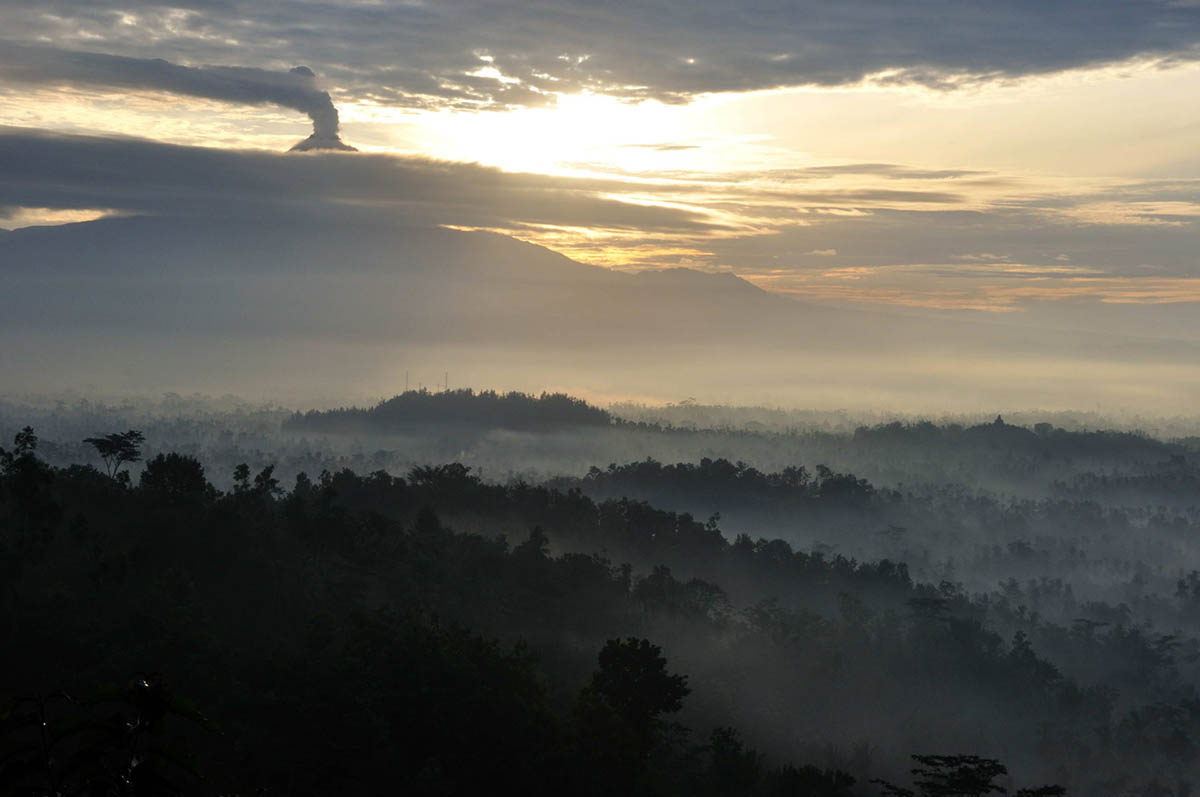 Lever soleil Borobudur