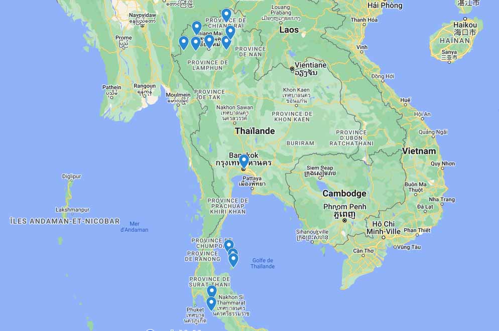 Thailande avec bébé itineraire