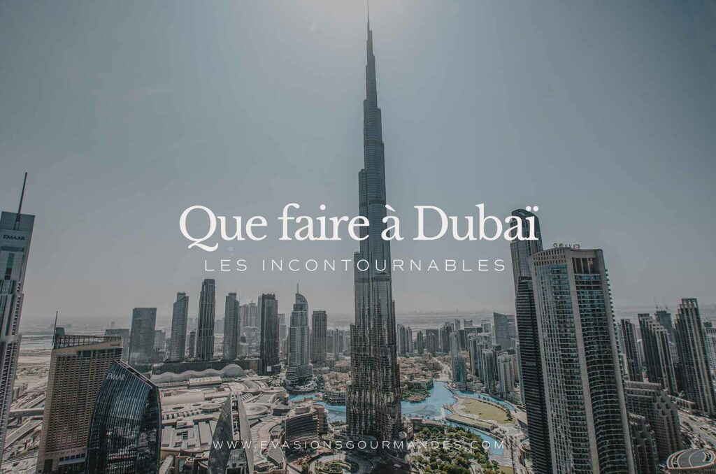 Que faire à Dubaï