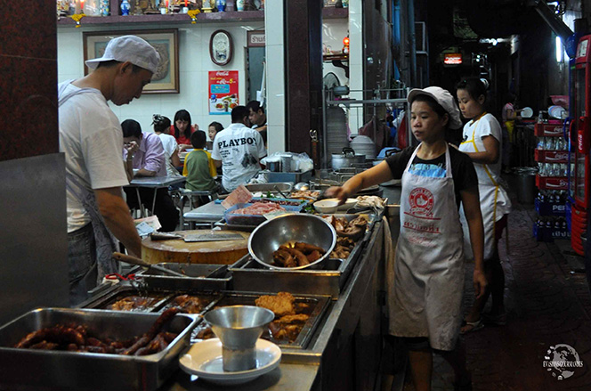 Street food en Thailande