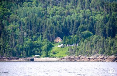 chalet au bord du lac Canada