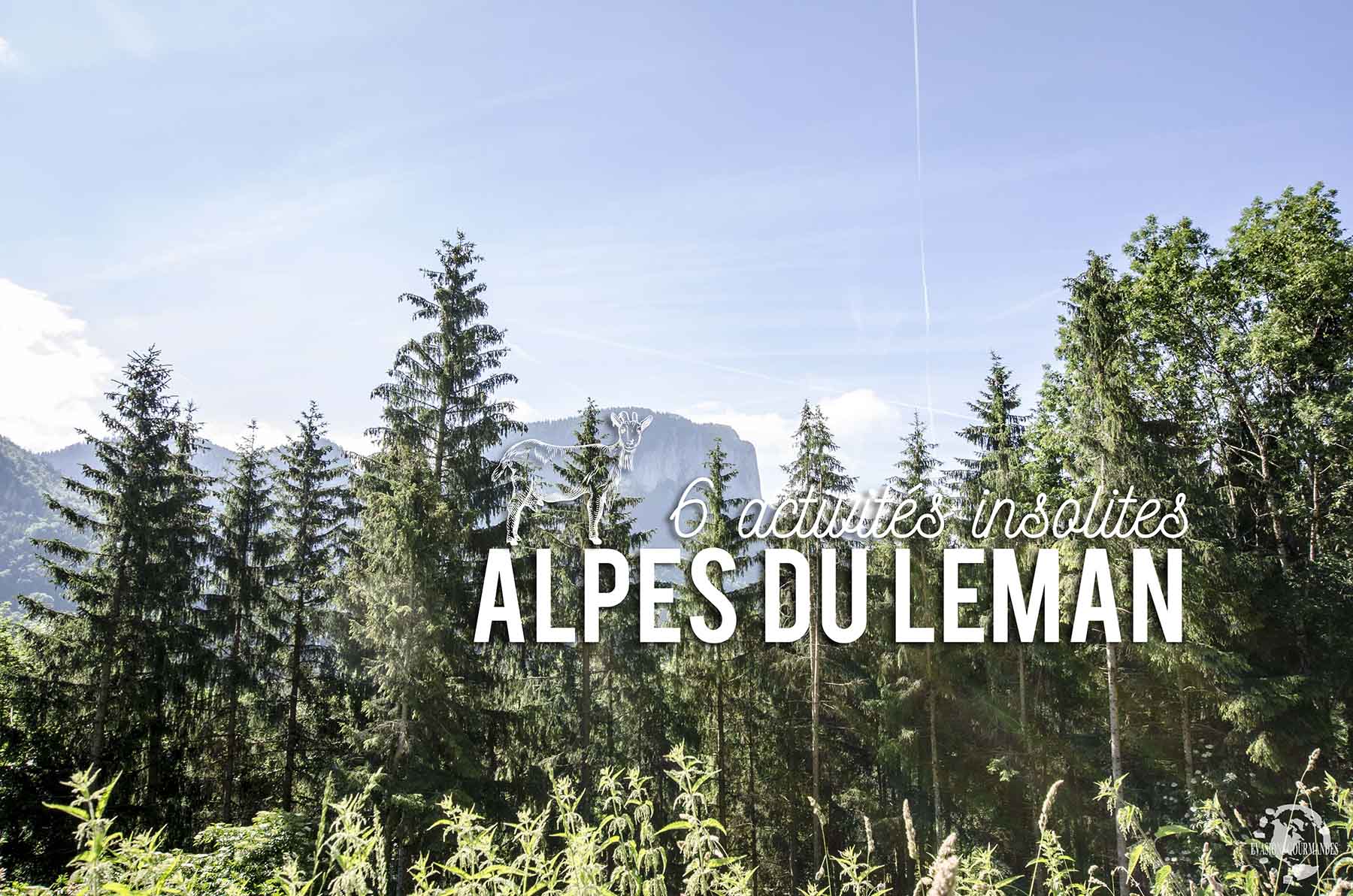 Activités Alpes du Léman