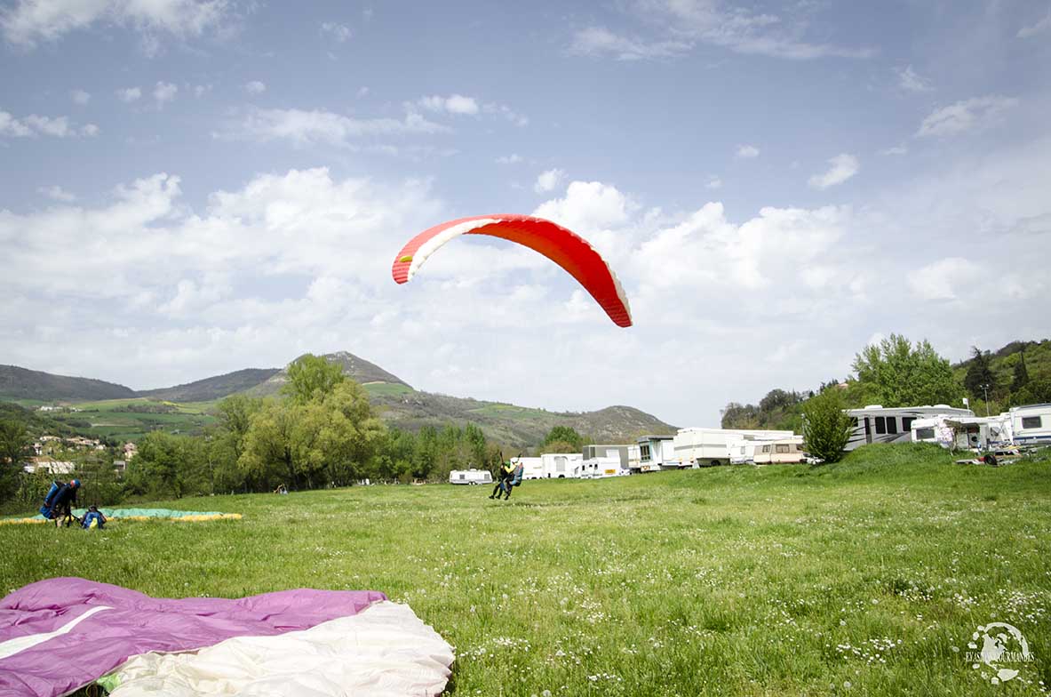 Parapente Millau