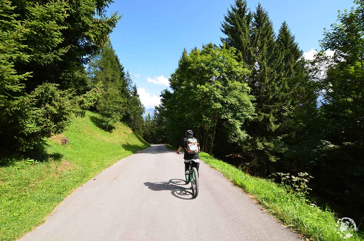 Morgins en été - ebike