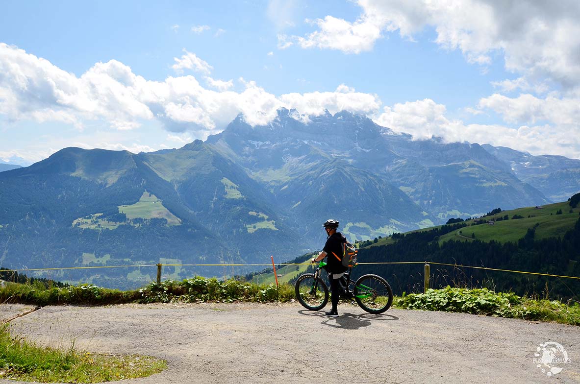 Morgins en été - ebike