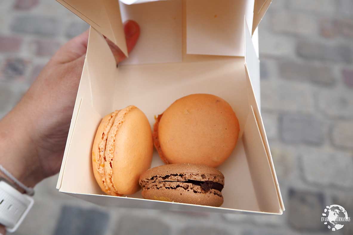 Macarons caramel beurre salé