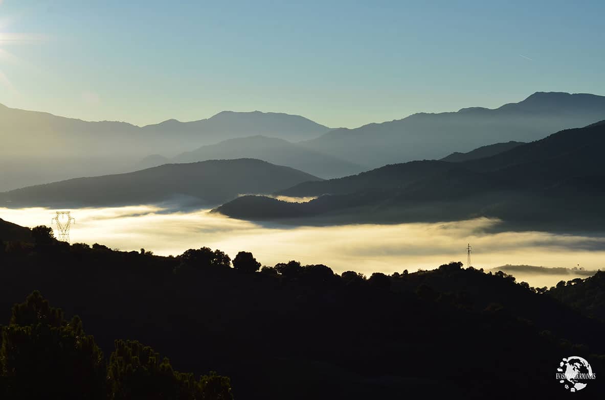 Lever du soleil en Corse