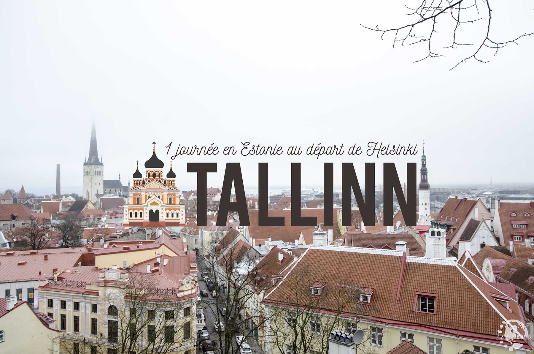 Rejoindre Tallinn en Estonie depuis Helsinki