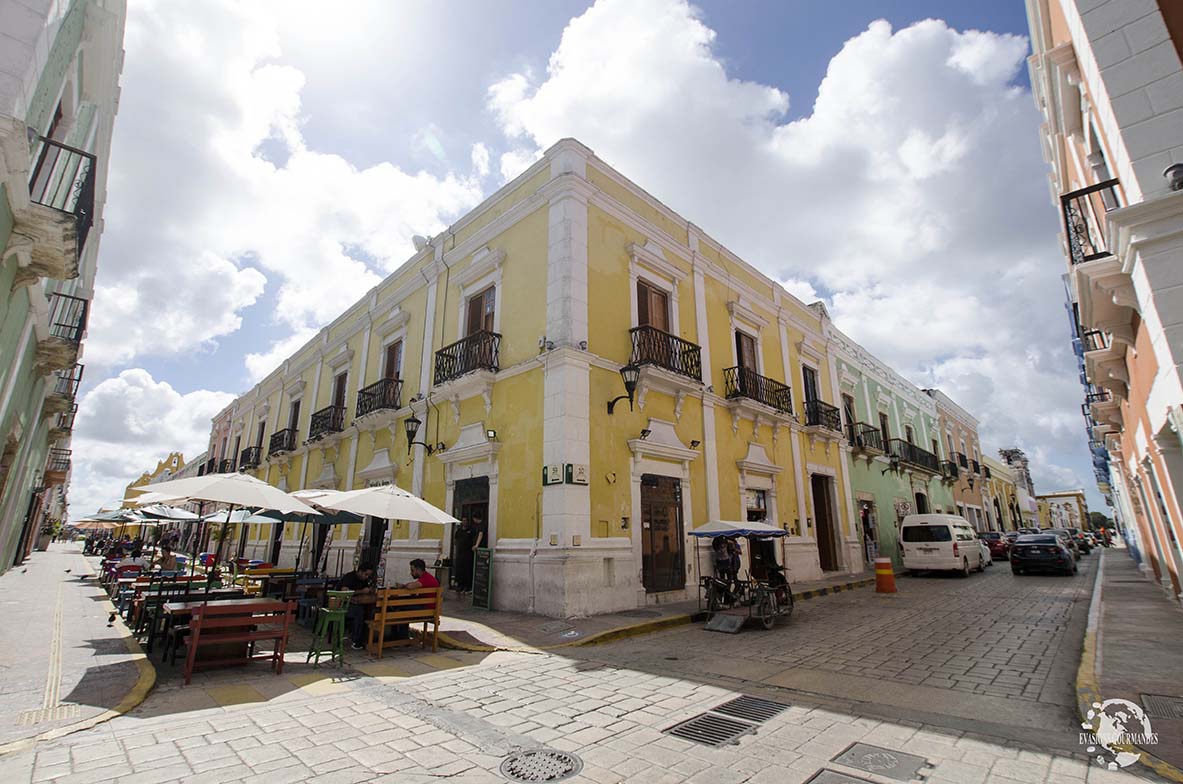 Rues colorées de Campeche