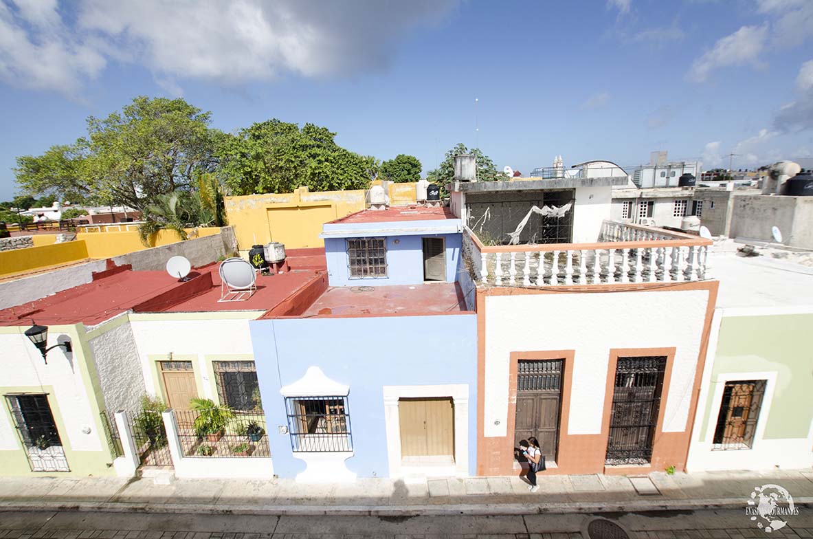 Rues colorées de Campeche