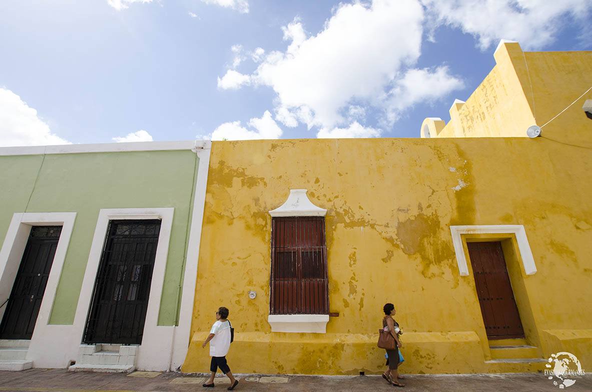 Rues colorées de Campeche