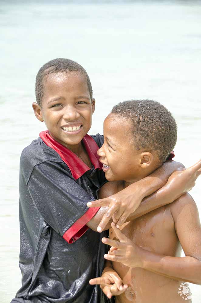 Rencontre avec les enfants dominicains