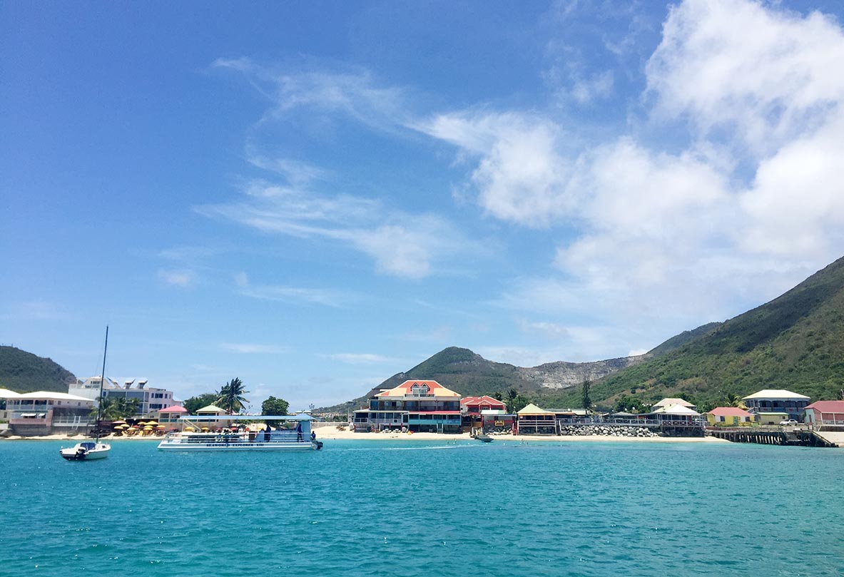 plage à Saint Martin