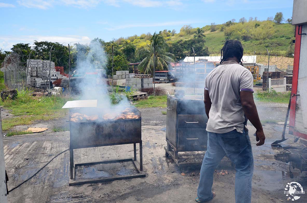 poulet boucané Martinique