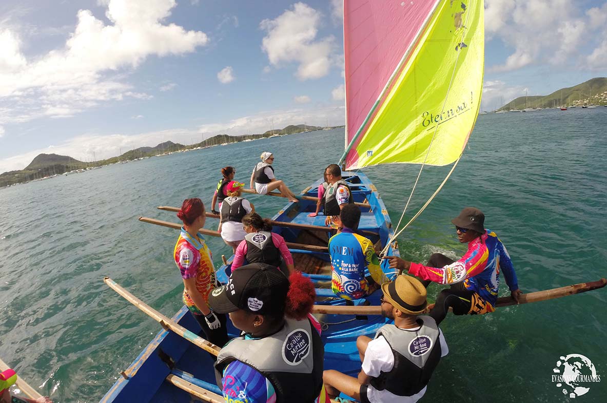 Yole en Martinique