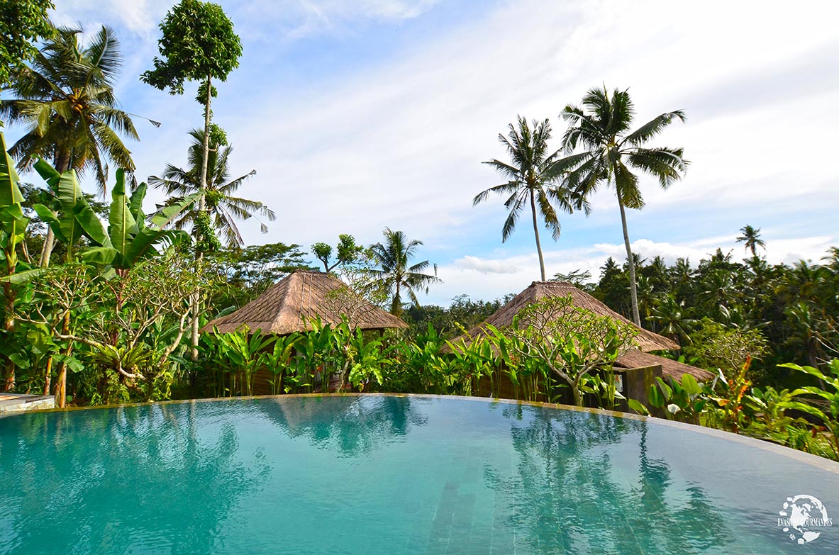 Piscine débordement Bali