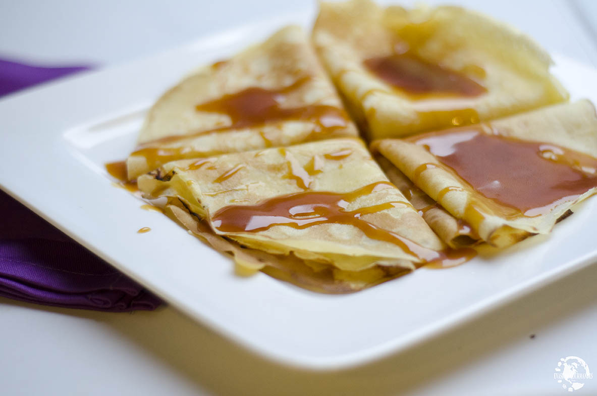 Crêpes au caramel beurre salé