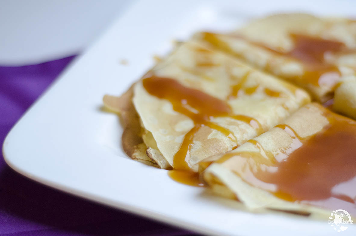 Crêpes au caramel beurre salé