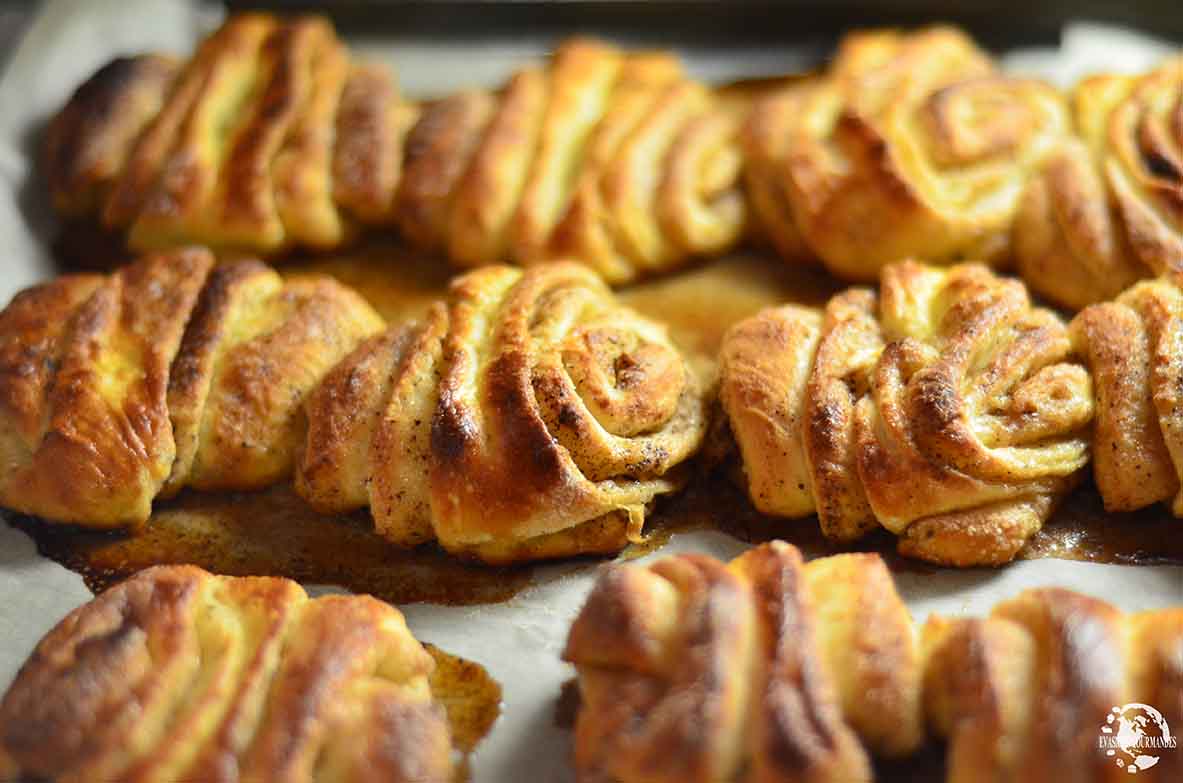 brioches à la cannelle