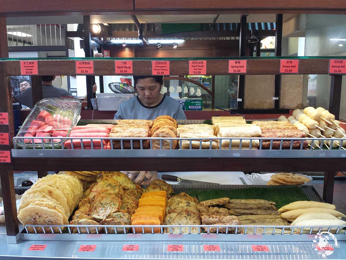 street food Singapour