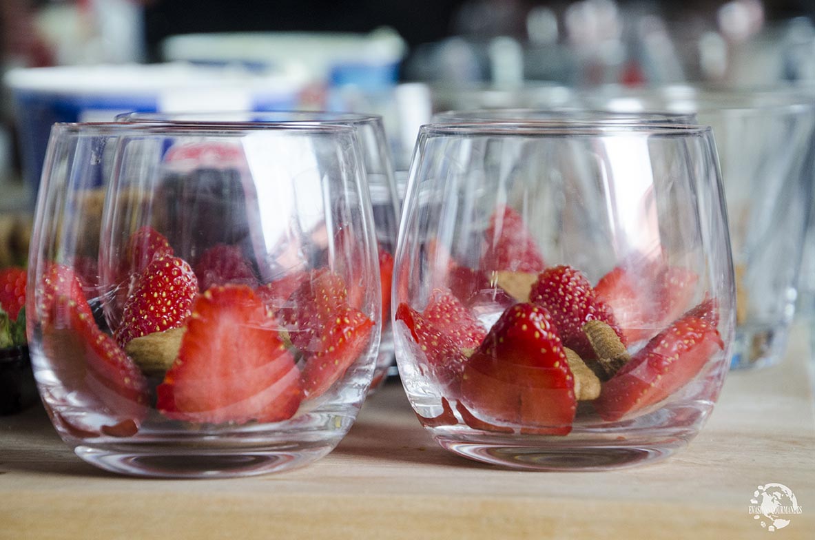 Tiramisu aux fruits rouges et speculoos