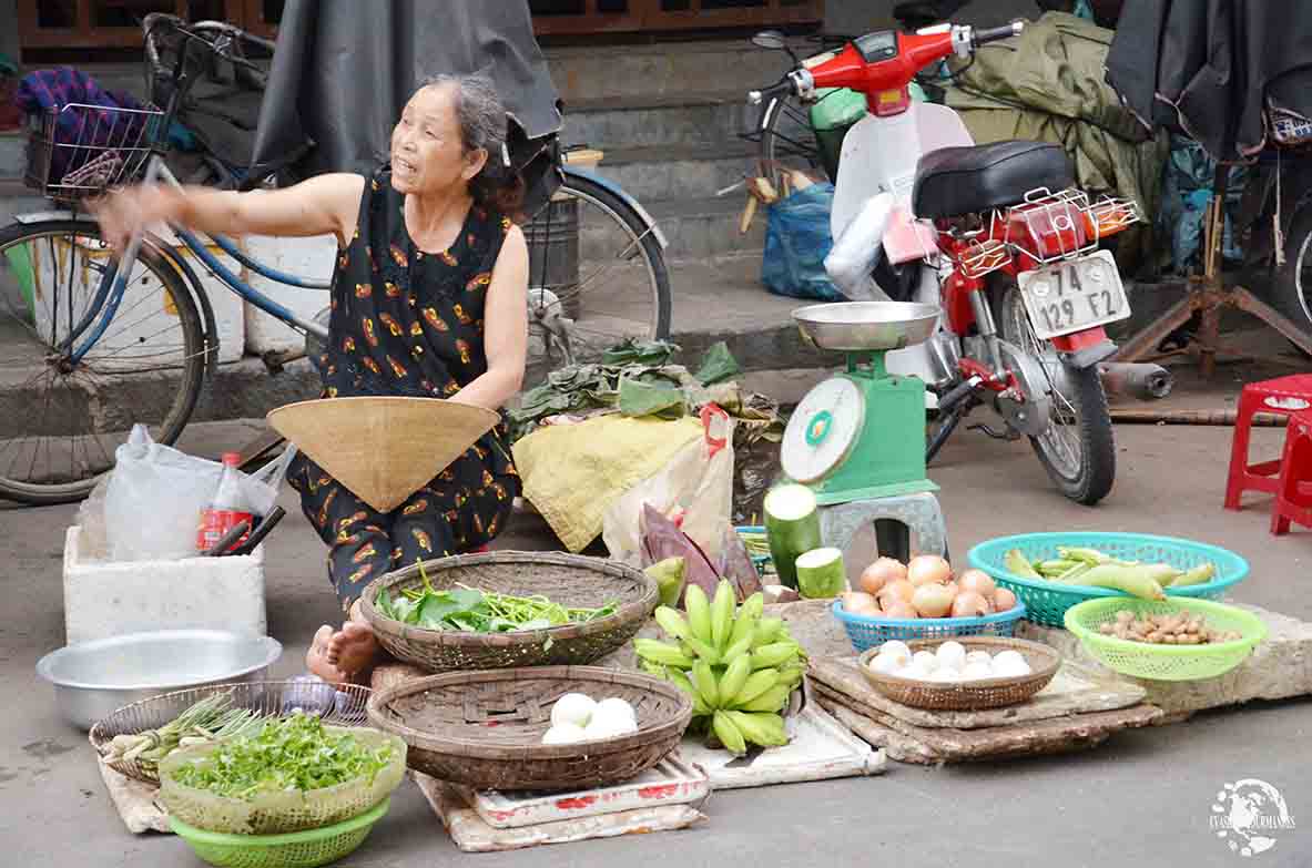 Marché au Vietnam