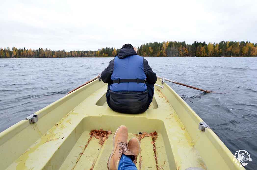 Barque en Finlande