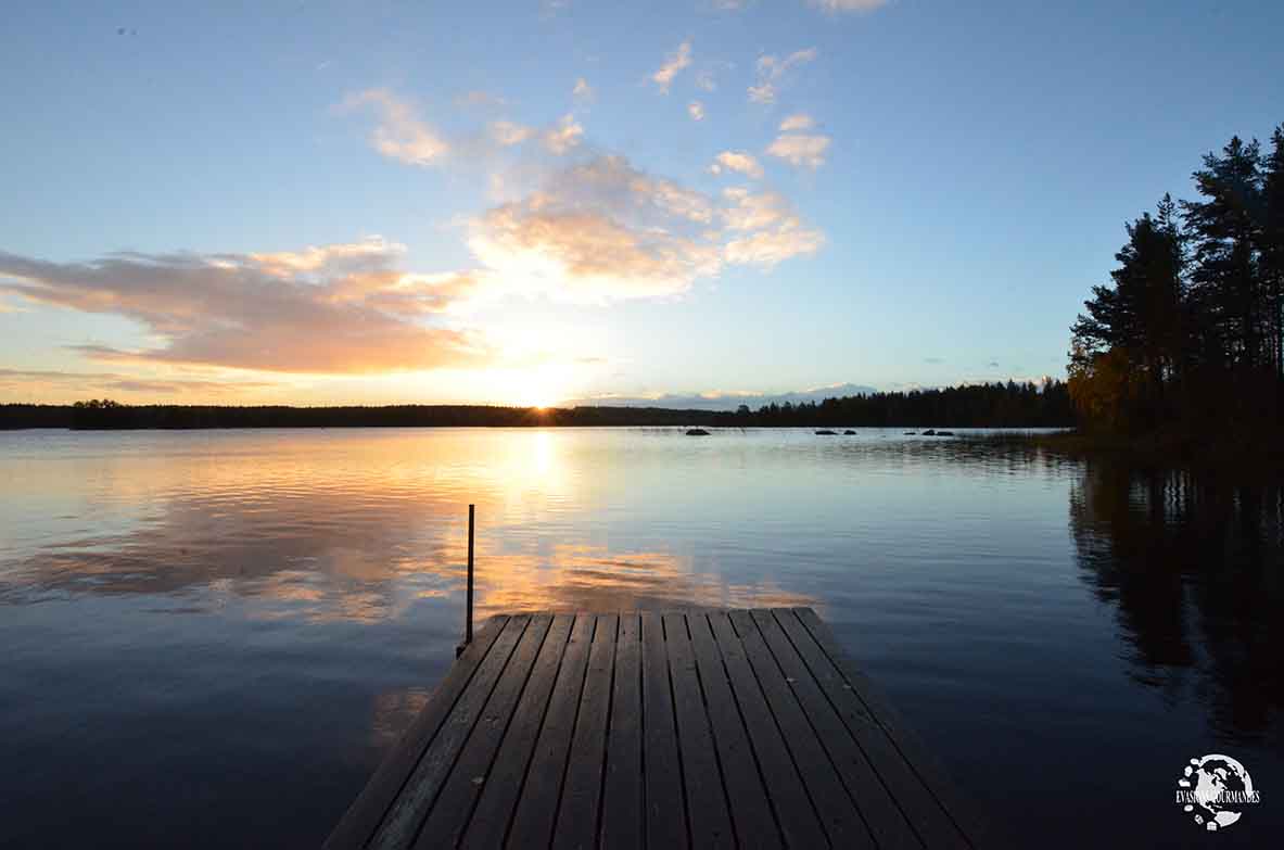 lever du soleil Finlande