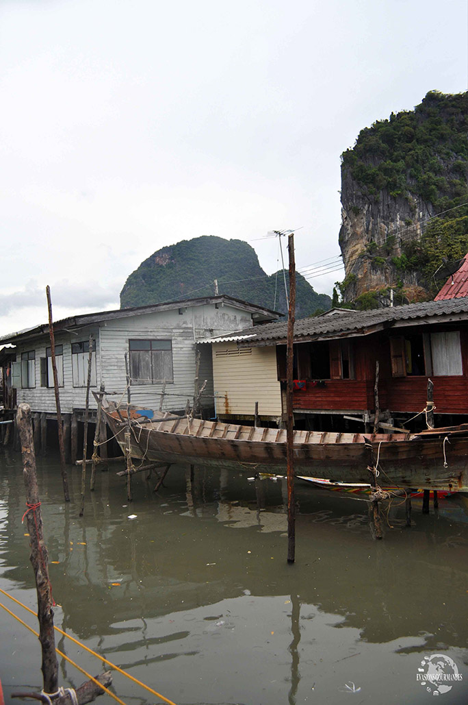 Village de Koh Panyee Thailande