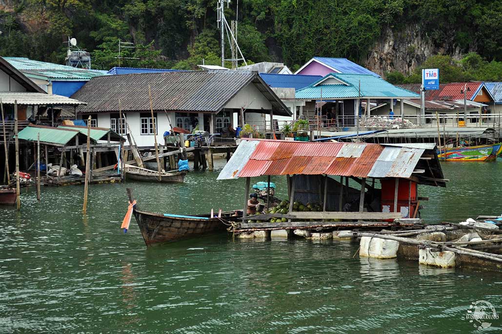 Village de Koh Panyee Thailande