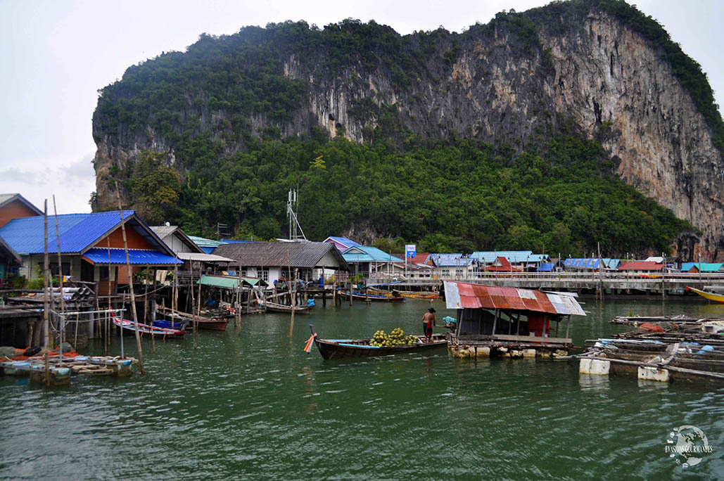 Village de Koh Panyee Thailande