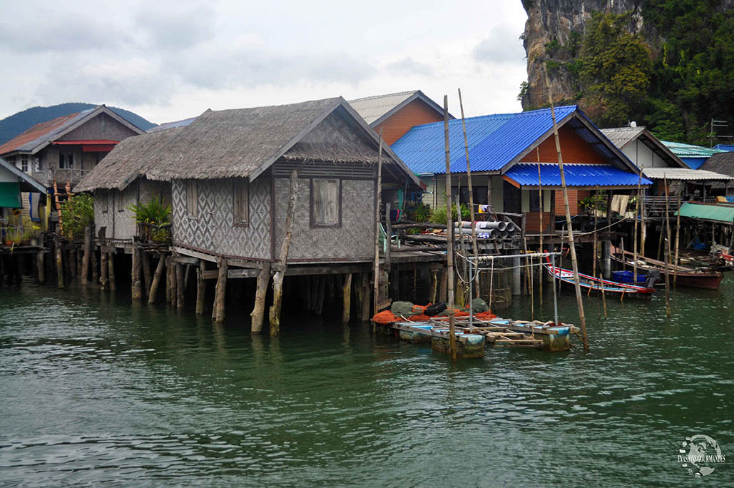 Village de Koh Panyee Thailande