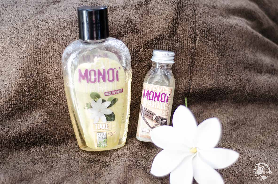 Produits de beauté voyage : monoï