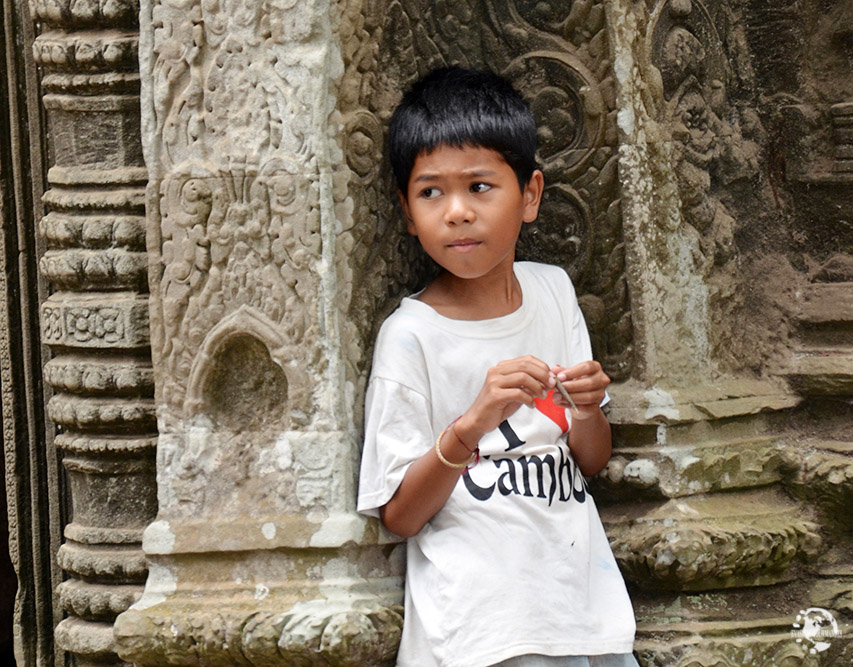 Enfant Angkor Vat