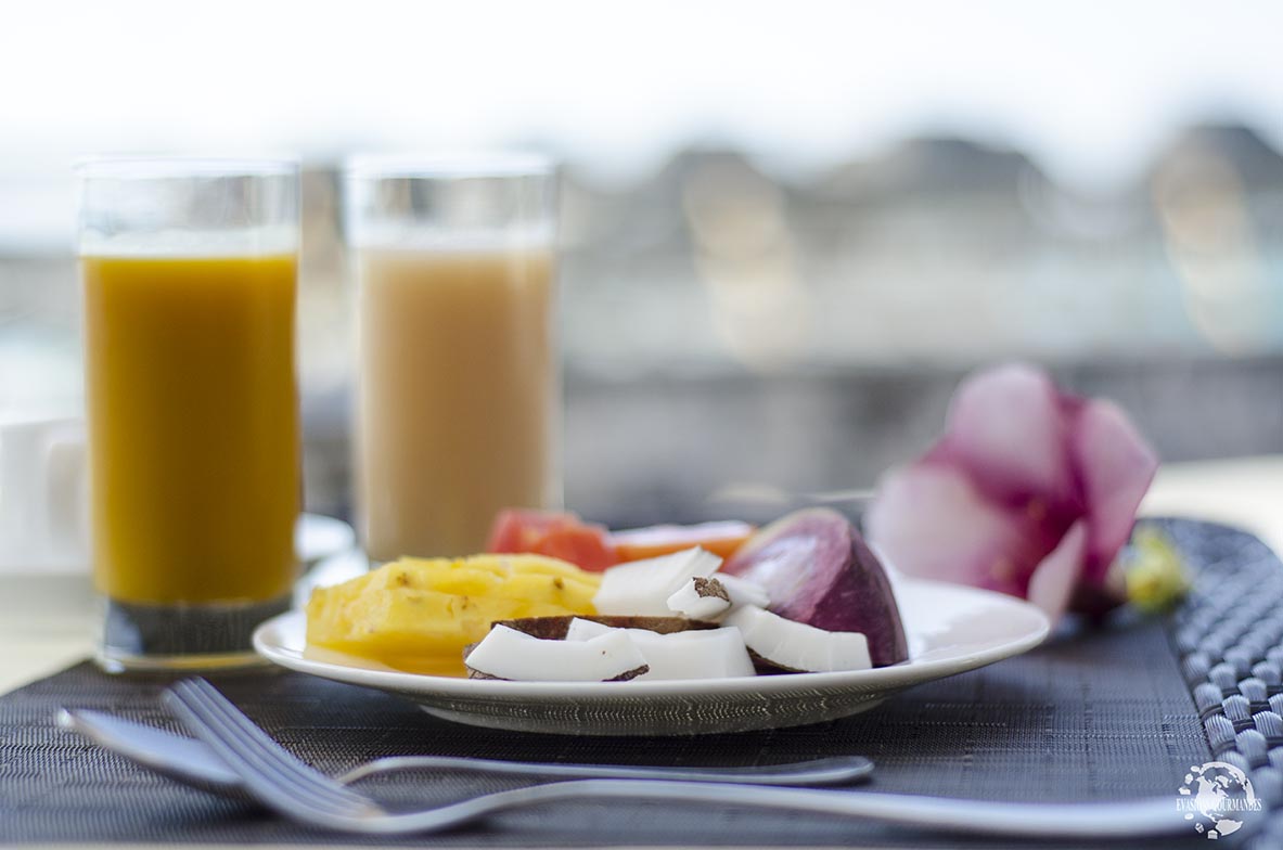 Petit déjeuner Sofitel Ia Ora