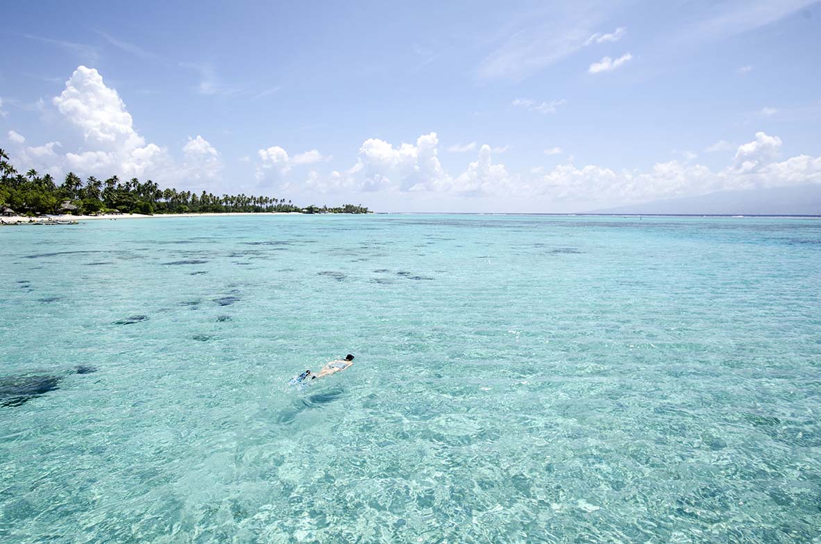 Plage de Temae, Moorea