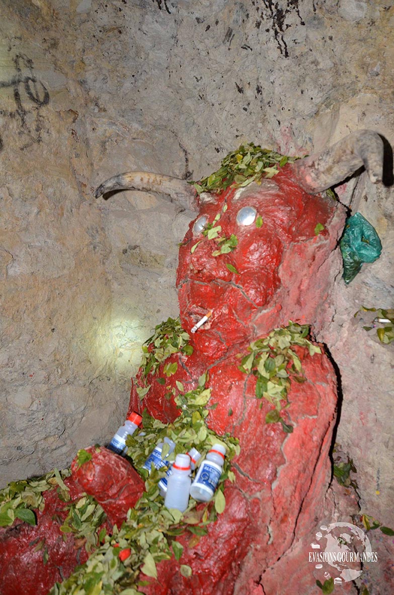 Visite d'une mine de Potosi en Bolivie