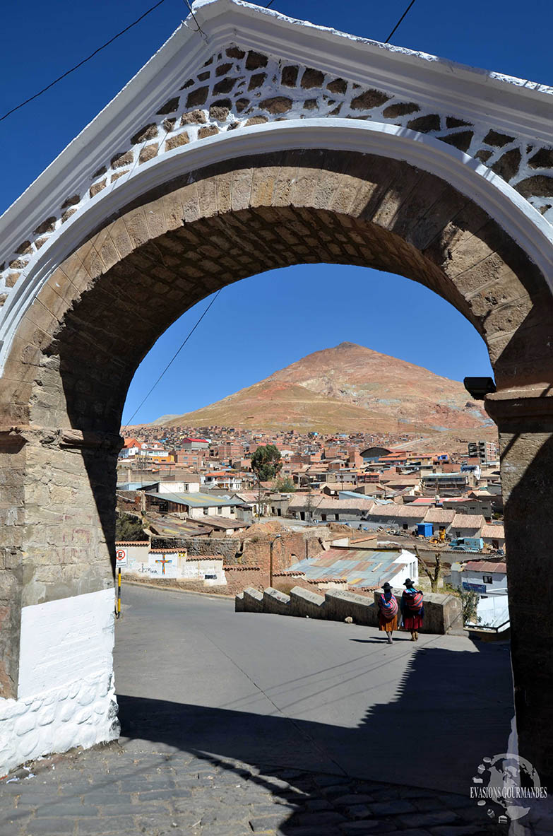 Visite d'une mine de Potosi en Bolivie