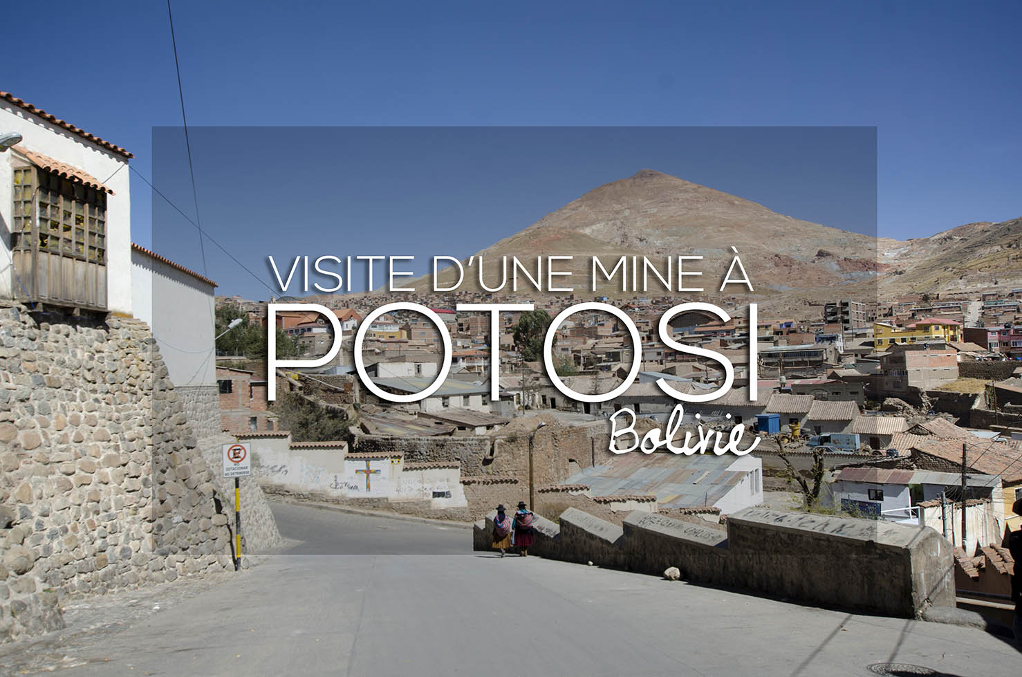 Visite d'une mine de Potosi en Bolivie