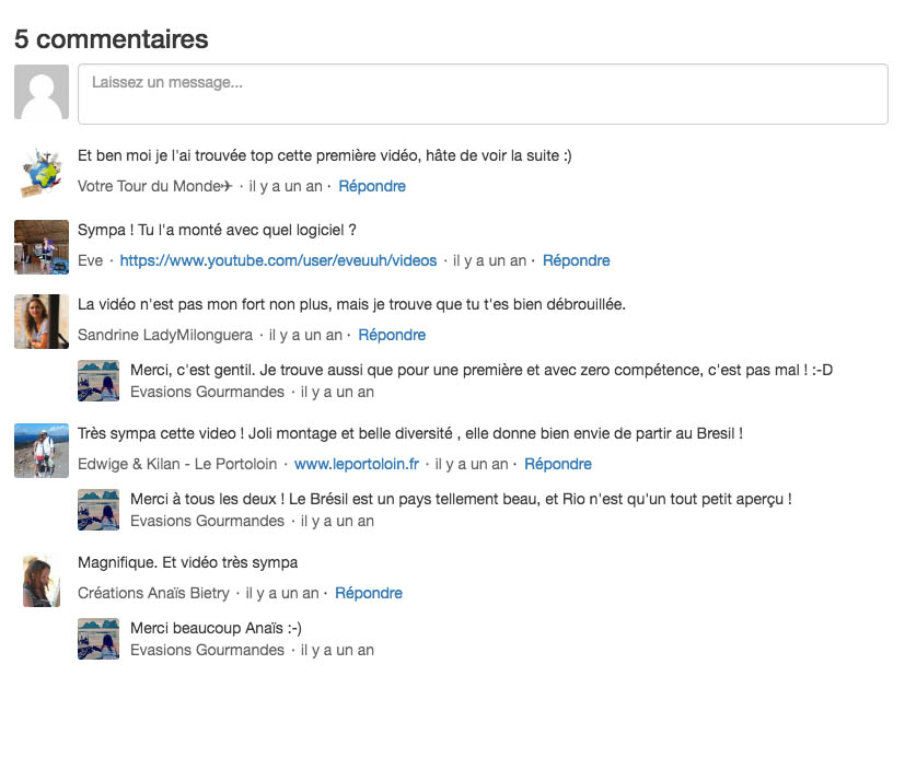 Commentaires article